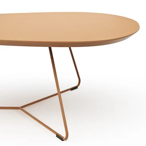 Couchtisch Fano - LBH ca. 87x78x33 cm, Fenix, Beige