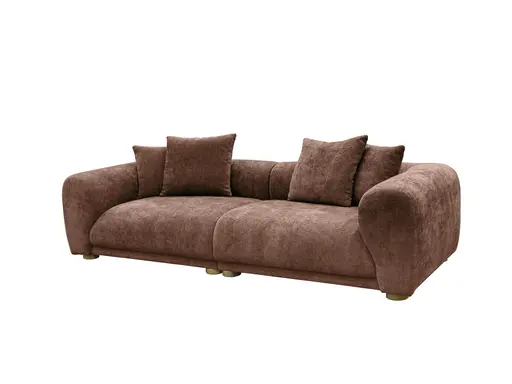 Megasofa - 2-Sitzer, Stoff,Rost
