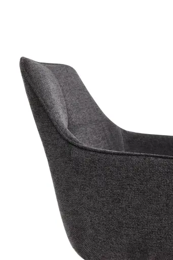 Armlehnstuhl - Stoff, Anthrazit