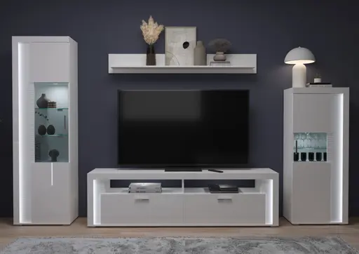 Wandboard - B ca. 170 cm, Weiß