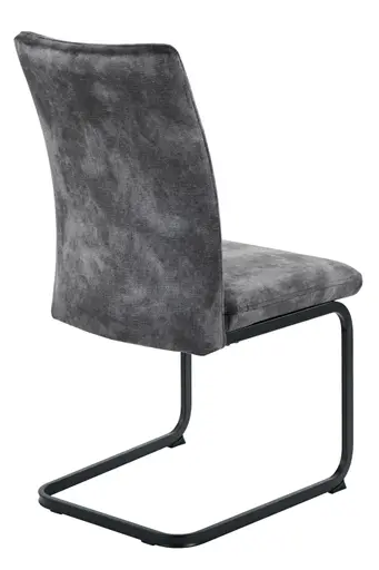 Freischwinger - Stoff, Vintage Anthrazit