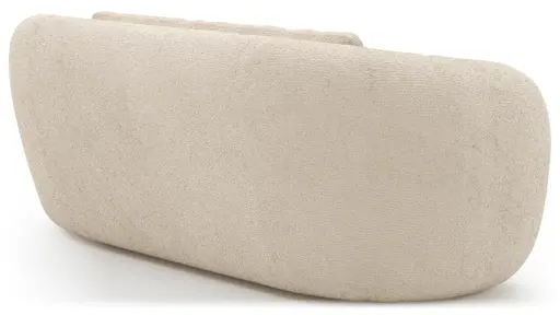 Sofa Karasu - 3-Sitzer, Stoff, Natur