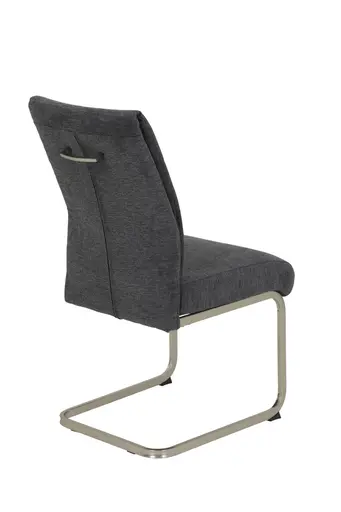 Freischwinger - Stoff, Anthrazit