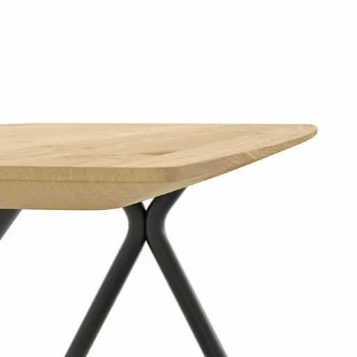 Esstisch 3150 - LB ca. 200x100 cm, Eiche massiv geölt