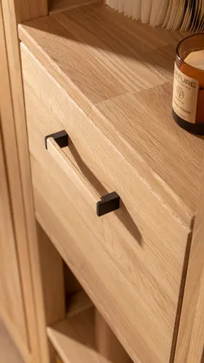 Highboard Elara - Eiche massiv, legno geölt