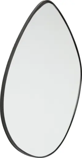 Wandspiegel- LB  ca. 71x70 cm, Spiegel, Stahl, pulverbeschichtet