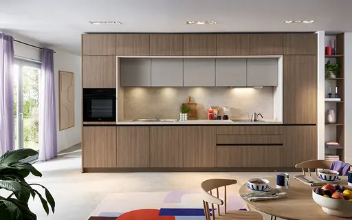 Küchenzeile 51.230 11 525, Eiche dunkel Nachbildung 