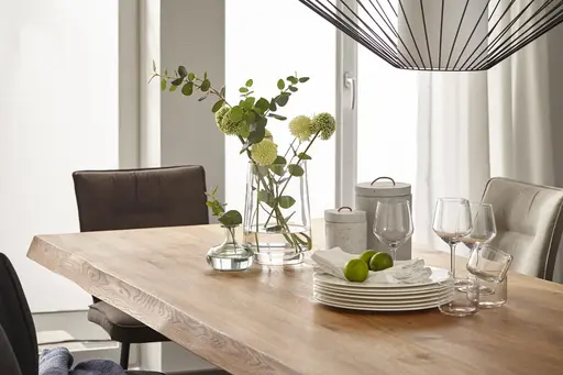 Esstisch Clifton - LB ca. 240x100 cm, Wildeiche massiv