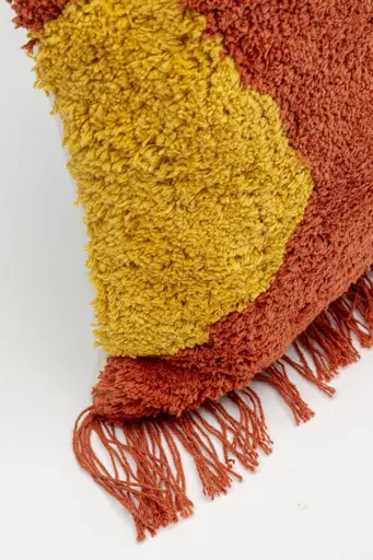 Deko-Kissen - LB ca. 50x50 cm, Gelb