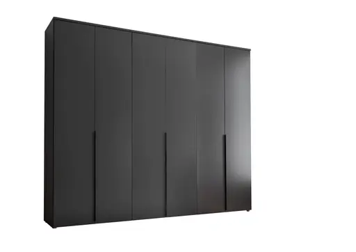 Drehtürenschrank- B ca. 270 cm, Graphit