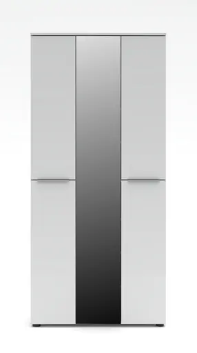 Garderobe - inkl. Sitzkissen, Weiß