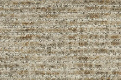 Armlehnstuhl - Stoff, Creme