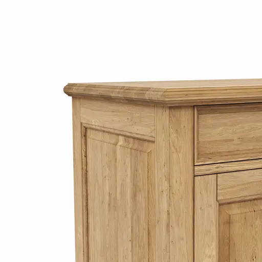 Sideboard Louisiana - Wildeiche teilmassiv, geölt