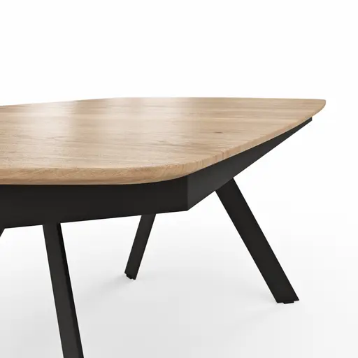 Esstisch Dinner - ausziehbar, LB ca. 200x100 cm, Eiche massiv