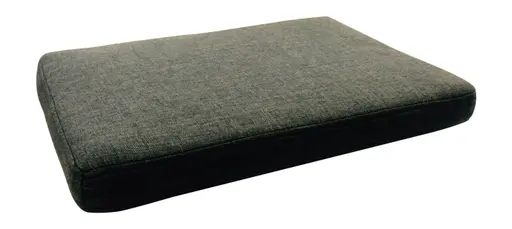 Sitzkissen - Stoff, Grau