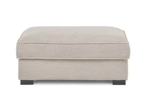 Hocker - Stoff, Beige