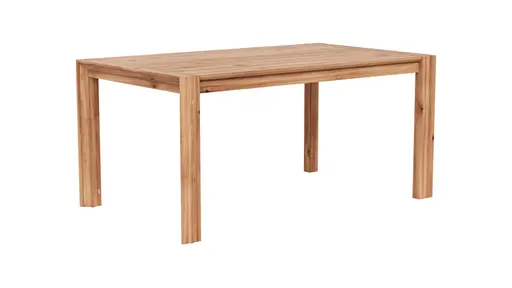 Esstisch Middleton - auziehbar, LB ca. 160x95 cm, Astbuche massiv