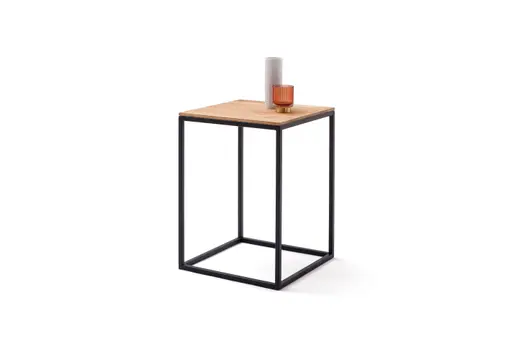Beistelltisch Kai - LBH ca. 40x40x54 cm, Asteiche massiv