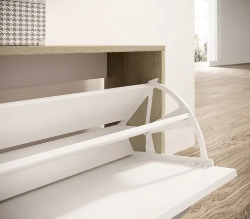 Garderobe - Sonoma, Weiß