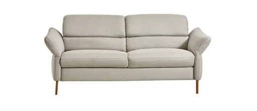 Sofa Jacksonville - 2-Sitzer, inkl. Rückenverstellung, Stoff, Beige