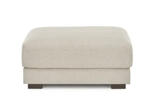 Hocker - Stoff, Beige