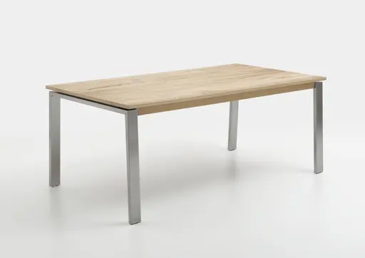 Esstisch -  ausziehbar, LB ca. 290x100 cm, Eiche furniert