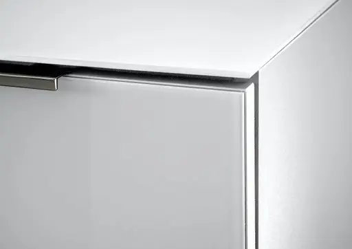 Kommode - B ca. 90 cm, Weiß