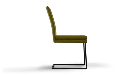 Freischwinger Saragossa - Stoff, Moos