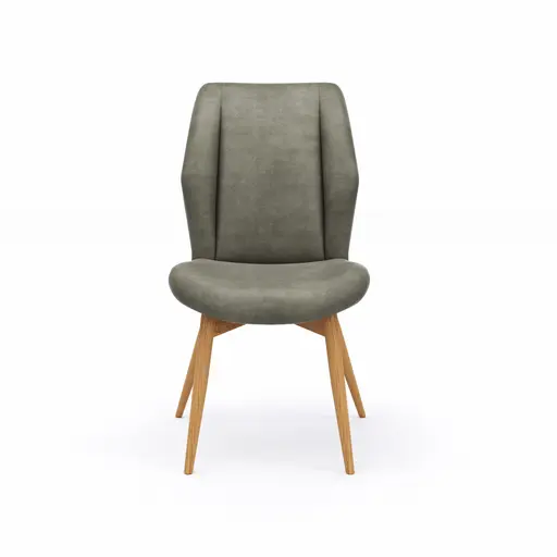 Stuhl Dalyan - Stoff, Grau