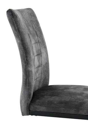 Freischwinger - Stoff, Vintage Anthrazit