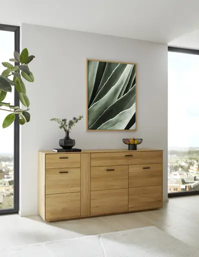 Sideboard Estana - Eiche massiv, legno
