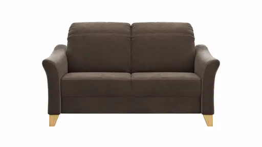 Sofa Canterbury - 2,5-Sitzer, Stoff, Dunkelbraun