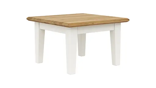 Beistelltisch Louisiana - LBH ca. 70x70x45 cm, Weiß