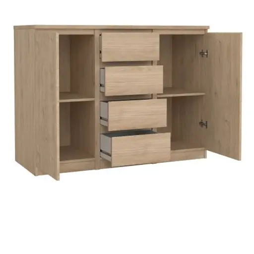 Kommode - B ca. 121 cm, Jackson Hickory Nachbildung