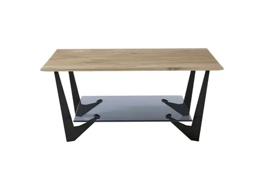 Couchtisch - LBH ca. 90x60x40 cm, Eiche massiv