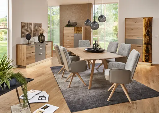 Esstisch - LB ca. 200x100 cm, Eiche massiv