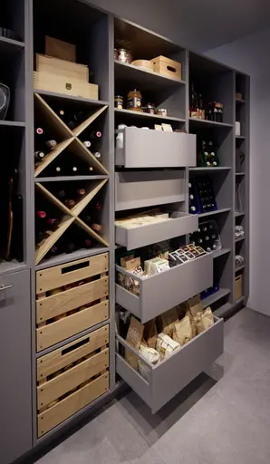 Speisekammer 50.100 CO 9 521, Achatgrau