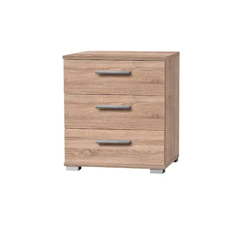 Nachtkommode- Eiche Dekor