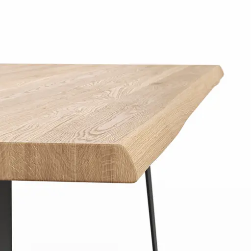 Esstisch Talara Lina - LB ca. 240x100cm, Wildeiche Natur