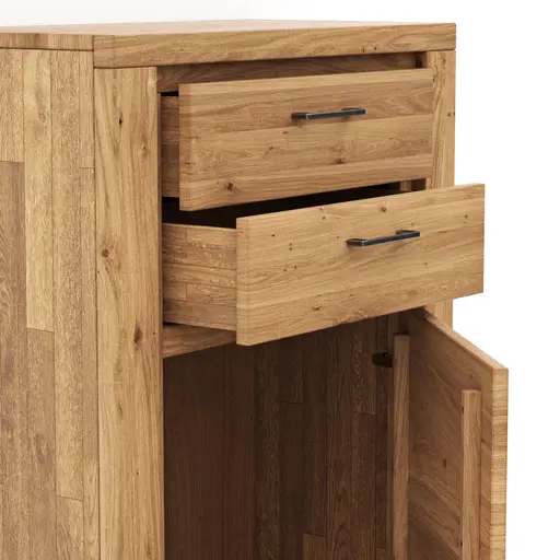 Kommode Farmingdale - Eiche massiv, natur geölt
