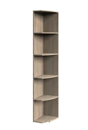 Schrank/Abschlußregal- B ca. 30 cm, Eiche Dekor