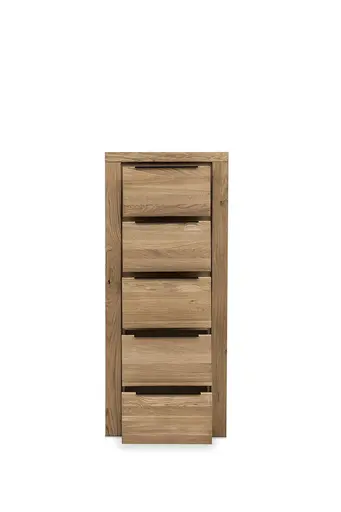 Kommode - Eiche Dekor, Eiche Massiv, Geölt