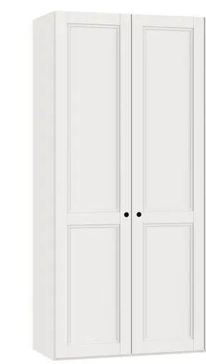 Drehtürenschrank JOIN IT- B ca. 101 cm., Cremeweiss, Weiss