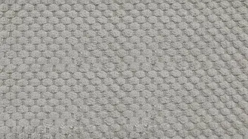 Freischwinger - Stoff, Lichtgrau