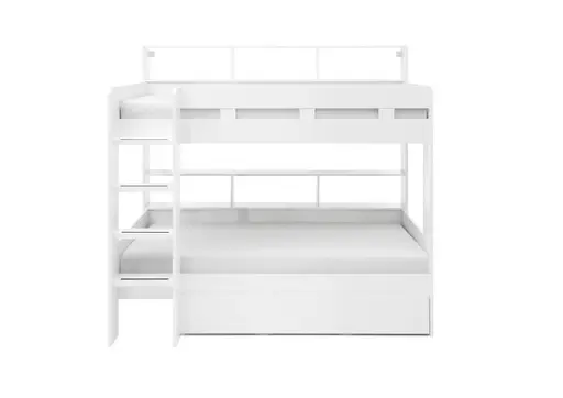 Etagenbett - Liegeflächen ca. 90x200 cm, Weiß
