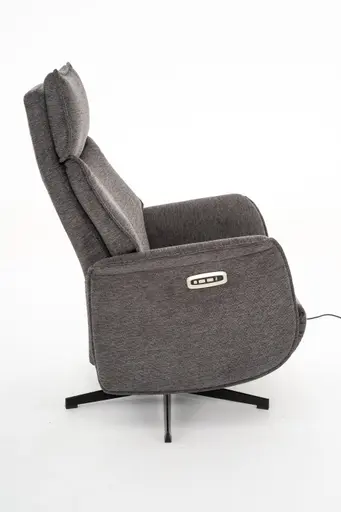 Sessel - Relaxfunktion motorisch, Stoff, Anthrazit