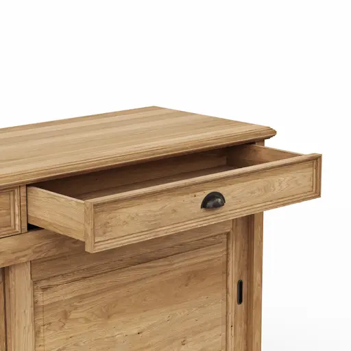 Anrichte Louisiana - Wildeiche teilmassiv, geölt