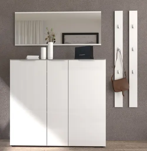 Garderobe - Weiß