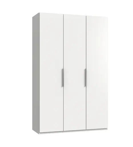 Drehtürenschrank- B ca. 150 cm, Weiß