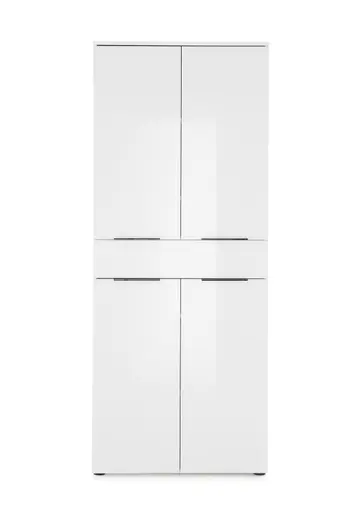 Büroschrank - B ca. 80 cm, Weiß
